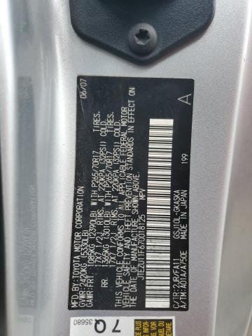 Продажа на аукционе авто 2007 Toyota Fj Cruiser, vin: JTEZU11F670018125, номер лота: 44158543