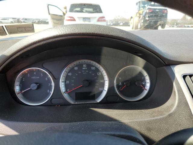 Aukcja sprzedaży 2009 Hyundai Sonata Gls, vin: 5NPET46C39H424519, numer aukcji: 43980793