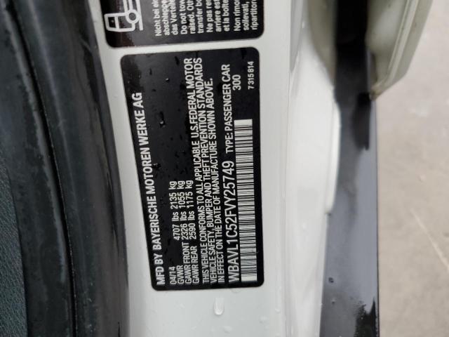 Продаж на аукціоні авто 2015 Bmw X1 Xdrive28i, vin: WBAVL1C52FVY25749, номер лоту: 43895433