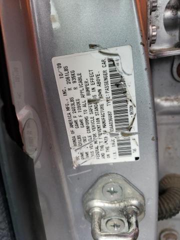 Aukcja sprzedaży 2010 Honda Accord Exl, vin: 1HGCP2F83AA036487, numer aukcji: 43293703