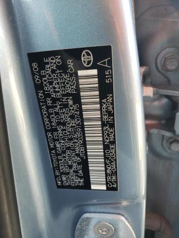 Aukcja sprzedaży 2009 Toyota Yaris, vin: JTDBT903591307475, numer aukcji: 43962883