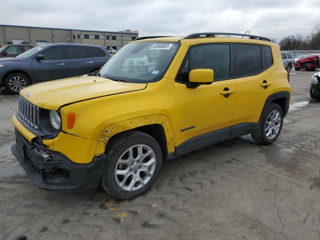 Aukcja sprzedaży 2017 Jeep Renegade Latitude, vin: ZACCJABB2HPE98691, numer aukcji: 43980603