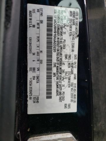 Aukcja sprzedaży 2013 Ford Escape Sel, vin: 1FMCU9H91DUA03220, numer aukcji: 43775663
