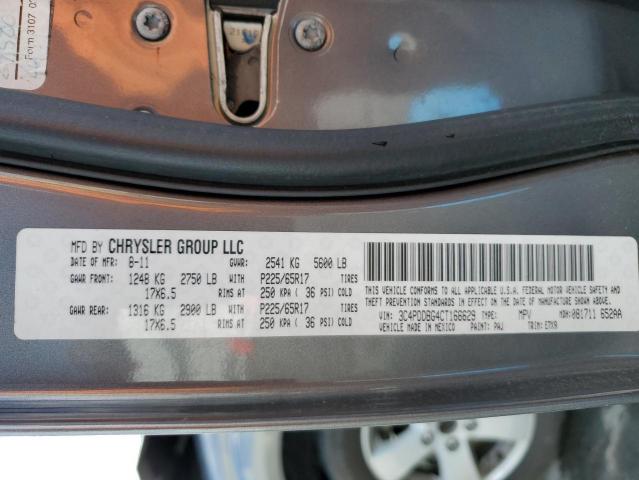 Продаж на аукціоні авто 2012 Dodge Journey Sxt, vin: 3C4PDDBG4CT166629, номер лоту: 43916533
