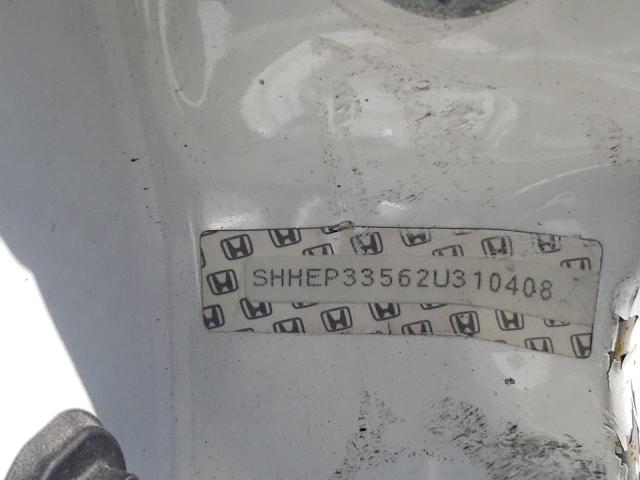 Aukcja sprzedaży 2002 Honda Civic Si, vin: SHHEP33562U310408, numer aukcji: 43964183