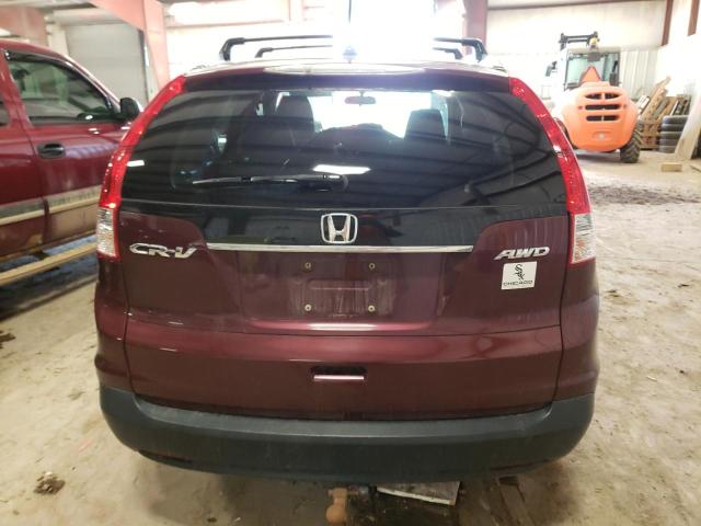 Aukcja sprzedaży 2012 Honda Cr-v Exl, vin: 5J6RM4H77CL027293, numer aukcji: 43607283