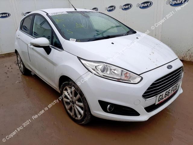 Aukcja sprzedaży 2016 Ford Fiesta Tit, vin: WF0DXXGAKDGY87044, numer aukcji: 43507683