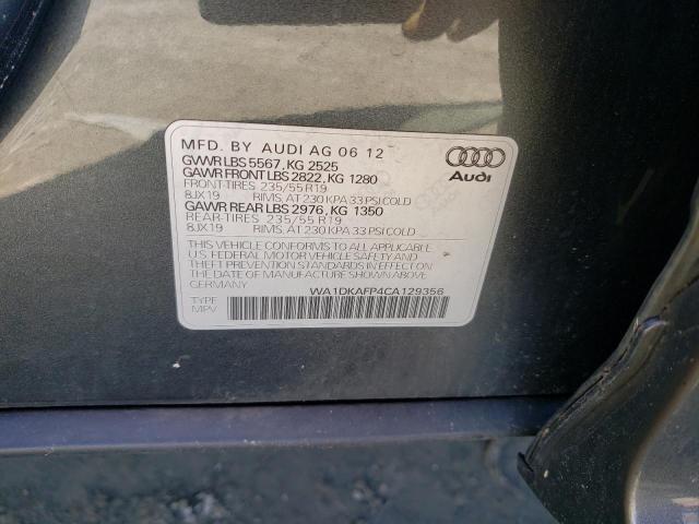 Aukcja sprzedaży 2012 Audi Q5 Premium Plus, vin: WA1DKAFP4CA129356, numer aukcji: 43522393