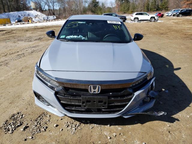 43691383 :رقم المزاد ، 1HGCV3F21NA027347 vin ، 2022 Honda Accord Hybrid Sport مزاد بيع