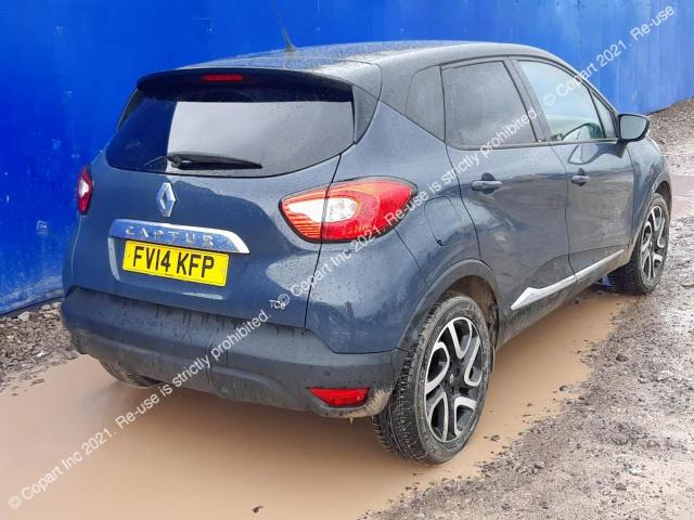 2014 Renault Captur Dyn მანქანა იყიდება აუქციონზე, vin: VF12R401E50976408, აუქციონის ნომერი: 43679203