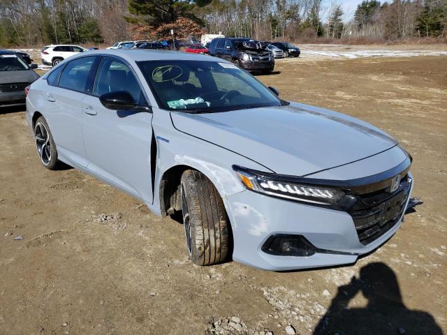 43691383 :رقم المزاد ، 1HGCV3F21NA027347 vin ، 2022 Honda Accord Hybrid Sport مزاد بيع