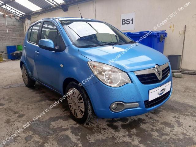 2011 Vauxhall Agila S Ec მანქანა იყიდება აუქციონზე, vin: W0LFXB22SBM554135, აუქციონის ნომერი: 43863123