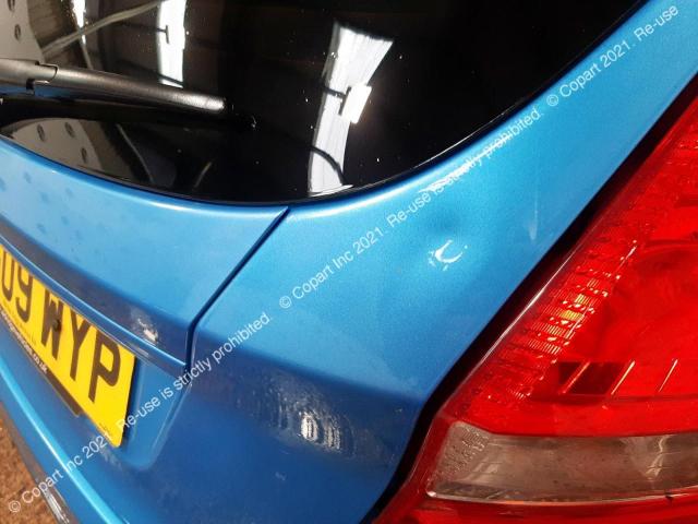Aukcja sprzedaży 2009 Ford Fiesta Zet, vin: WF0GXXGAJG9M76849, numer aukcji: 43348703