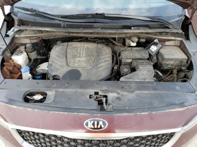 2016 Kia Sedona Lx მანქანა იყიდება აუქციონზე, vin: KNDMB5C14G6163562, აუქციონის ნომერი: 43918053