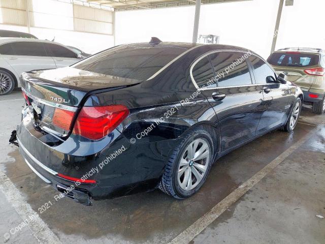 43864373 :رقم المزاد ، WBAYE4106EDZ60043 vin ، 2014 Bmw 740li مزاد بيع