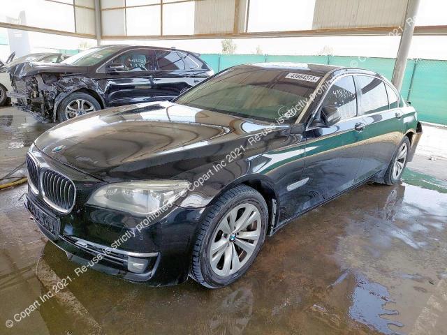 43864373 :رقم المزاد ، WBAYE4106EDZ60043 vin ، 2014 Bmw 740li مزاد بيع