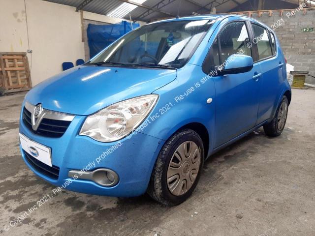 Aukcja sprzedaży 2011 Vauxhall Agila S Ec, vin: W0LFXB22SBM554135, numer aukcji: 43863123