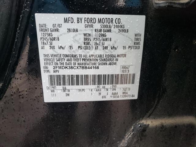 Aukcja sprzedaży 2007 Ford Edge Sel, vin: 2FMDK38CX7BB44168, numer aukcji: 43643633