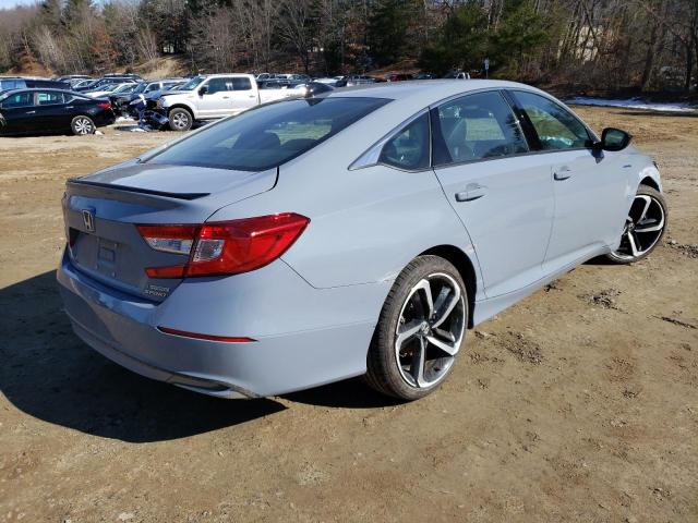 43691383 :رقم المزاد ، 1HGCV3F21NA027347 vin ، 2022 Honda Accord Hybrid Sport مزاد بيع