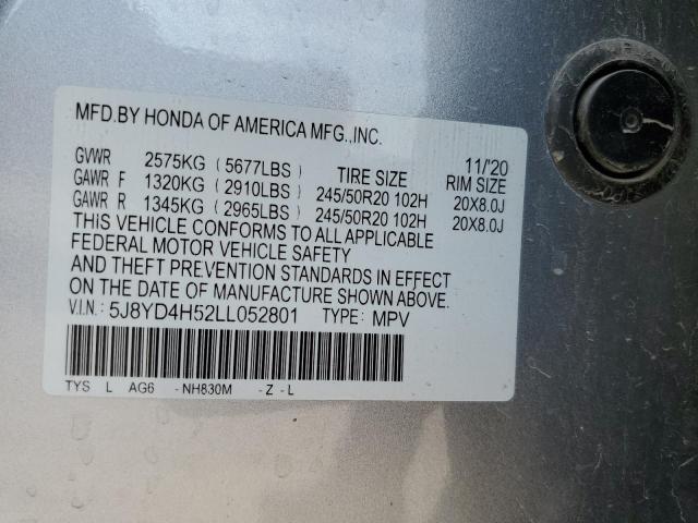 Продажа на аукционе авто 2020 Acura Mdx Technology, vin: 5J8YD4H52LL052801, номер лота: 43026603