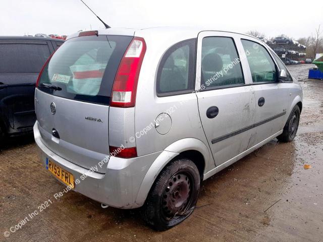 Aukcja sprzedaży 2004 Vauxhall Meriva Enj, vin: W0L0XCE7544110173, numer aukcji: 43849813