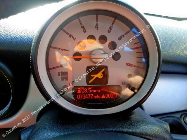 43883643 :رقم المزاد ، WMWME32000TM66377 vin ، 2009 Mini One مزاد بيع