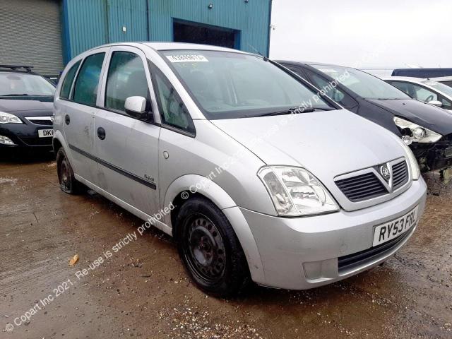 Aukcja sprzedaży 2004 Vauxhall Meriva Enj, vin: W0L0XCE7544110173, numer aukcji: 43849813