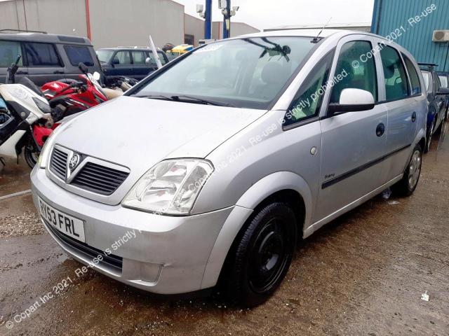 Aukcja sprzedaży 2004 Vauxhall Meriva Enj, vin: W0L0XCE7544110173, numer aukcji: 43849813