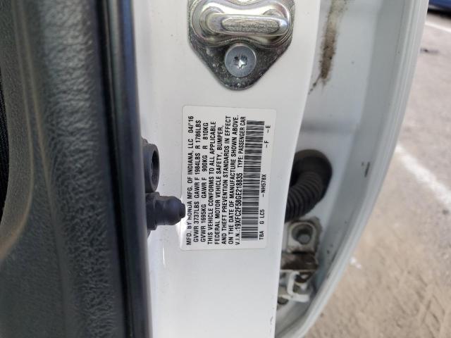 Aukcja sprzedaży 2016 Honda Civic Lx, vin: 19XFC2F58GE218835, numer aukcji: 43365683