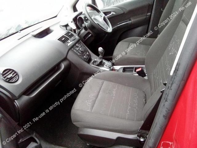 Aukcja sprzedaży 2012 Vauxhall Meriva Exc, vin: W0LSD9EC8D4032146, numer aukcji: 43828833