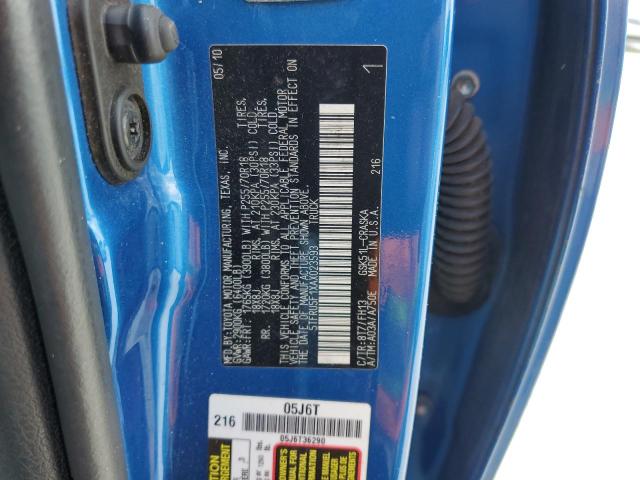 2010 Toyota Tundra Double Cab Sr5 მანქანა იყიდება აუქციონზე, vin: 5TFRU5F1XAX023593, აუქციონის ნომერი: 43925983