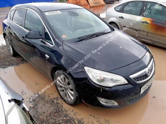 Aukcja sprzedaży 2010 Vauxhall Astra Elit, vin: W0LPE6ED4B8009611, numer aukcji: 43366483