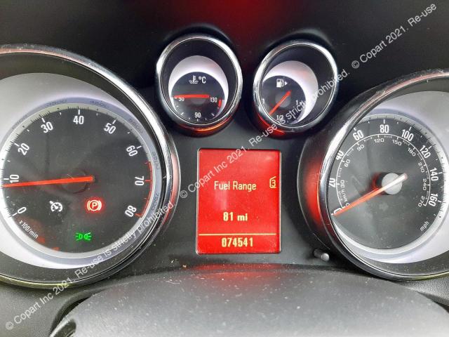 Aukcja sprzedaży 2010 Vauxhall Astra Elit, vin: W0LPE6ED4B8009611, numer aukcji: 43366483