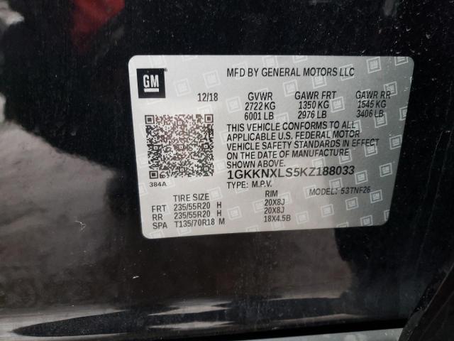 Продажа на аукционе авто 2019 Gmc Acadia Denali, vin: 1GKKNXLS5KZ188033, номер лота: 43980133