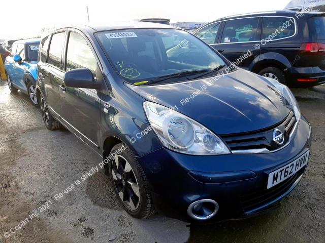 Aukcja sprzedaży 2012 Nissan Note N-tec, vin: SJNFCAE11U2192582, numer aukcji: 43346023