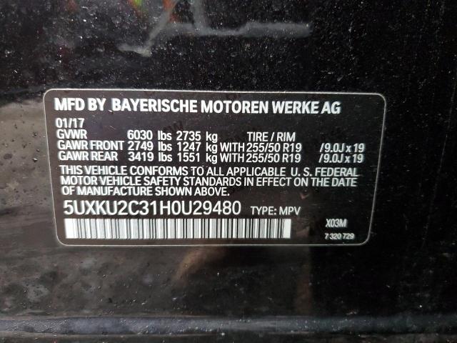 Продажа на аукционе авто 2017 Bmw X6 Xdrive35i, vin: 5UXKU2C31H0U29480, номер лота: 43853993