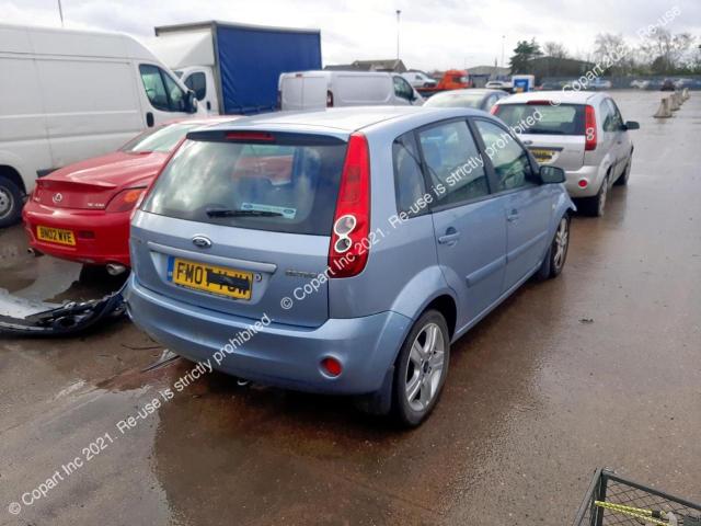 2007 Ford Fiesta Zet მანქანა იყიდება აუქციონზე, vin: WF0HXXWPJH7Y78938, აუქციონის ნომერი: 43849253