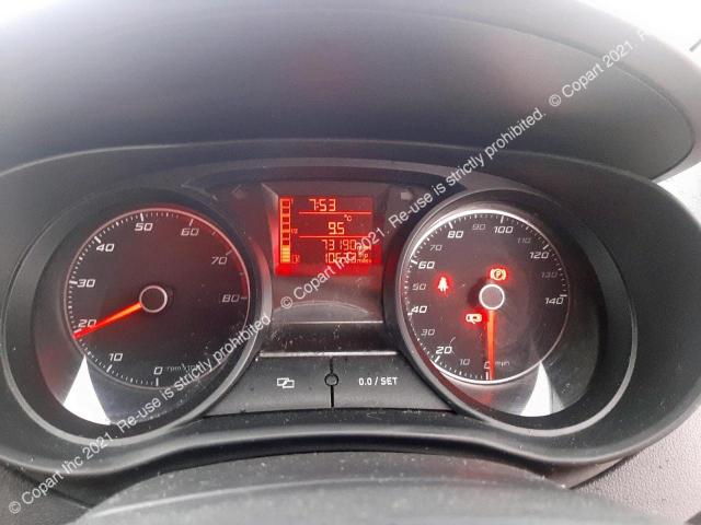 2012 Seat Ibiza Se მანქანა იყიდება აუქციონზე, vin: VSSZZZ6JZDR022919, აუქციონის ნომერი: 43716173