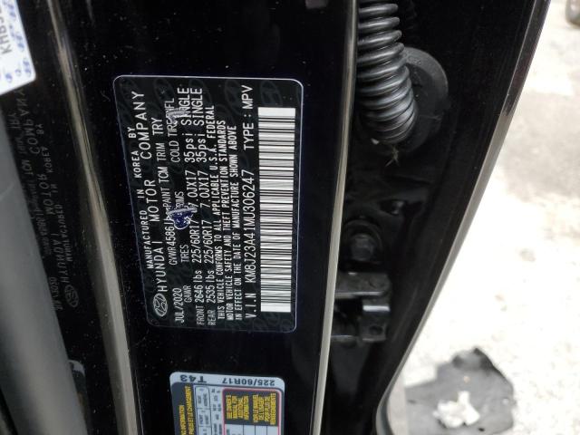 Aukcja sprzedaży 2021 Hyundai Tucson Se, vin: KM8J23A41MU306247, numer aukcji: 43730993
