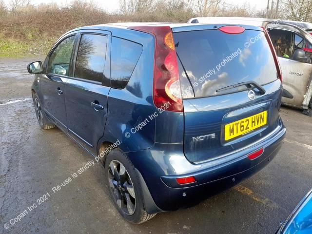 Aukcja sprzedaży 2012 Nissan Note N-tec, vin: SJNFCAE11U2192582, numer aukcji: 43346023