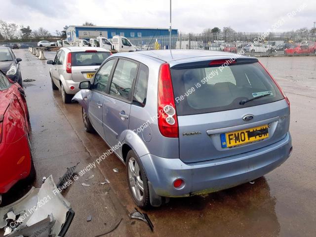 2007 Ford Fiesta Zet მანქანა იყიდება აუქციონზე, vin: WF0HXXWPJH7Y78938, აუქციონის ნომერი: 43849253