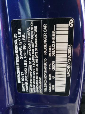 2017 Infiniti Qx30 Base მანქანა იყიდება აუქციონზე, vin: SJKCH5CP5HA038015, აუქციონის ნომერი: 44515213