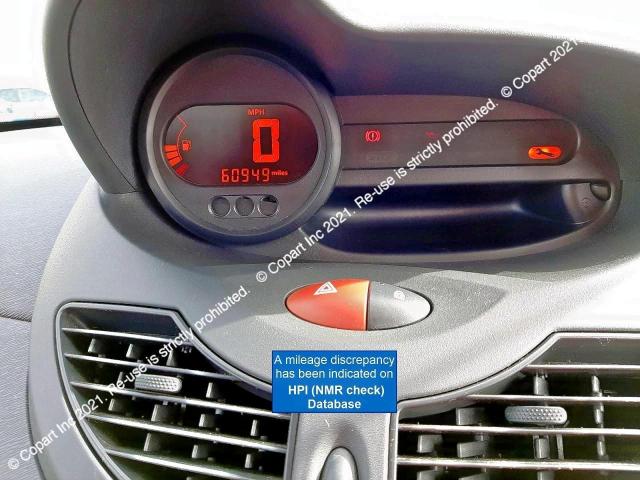 Aukcja sprzedaży 2010 Renault Twingo Fre, vin: VF1CN0D0543073133, numer aukcji: 43862763