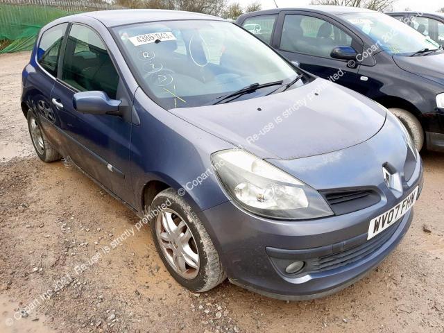 Aukcja sprzedaży 2007 Renault Clio Dynam, vin: VF1CR1A0H36867828, numer aukcji: 43863043