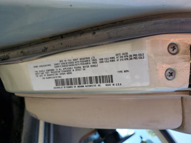 Aukcja sprzedaży 2005 Subaru Legacy Outback 2.5i, vin: 4S4BP61C457371852, numer aukcji: 44668853