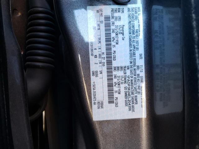 44268633 :رقم المزاد ، 1FADP3K24EL204356 vin ، 2014 Ford Focus Se مزاد بيع