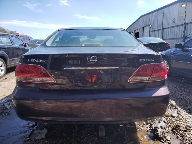 Продаж на аукціоні авто 2005 Lexus Es 330, vin: JTHBA30G555098004, номер лоту: 43610973