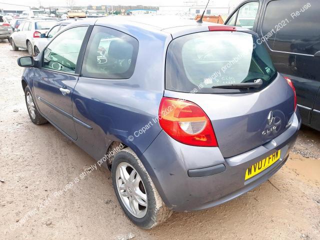 Aukcja sprzedaży 2007 Renault Clio Dynam, vin: VF1CR1A0H36867828, numer aukcji: 43863043