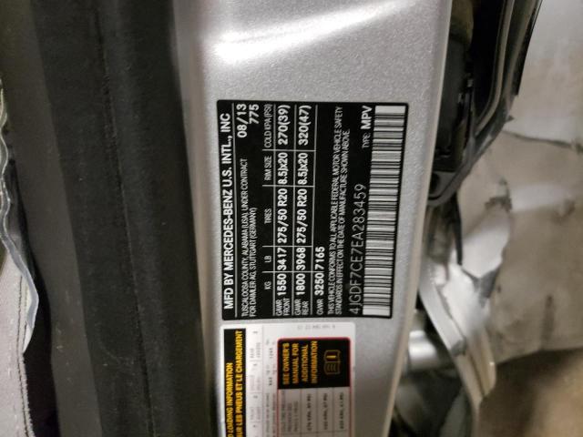 Продажа на аукционе авто 2014 Mercedes-benz Gl, vin: 4JGDF7CE7EA283459, номер лота: 44504713