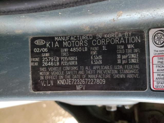 Aukcja sprzedaży 2006 Kia New Sportage, vin: KNDJE723267227809, numer aukcji: 44574633